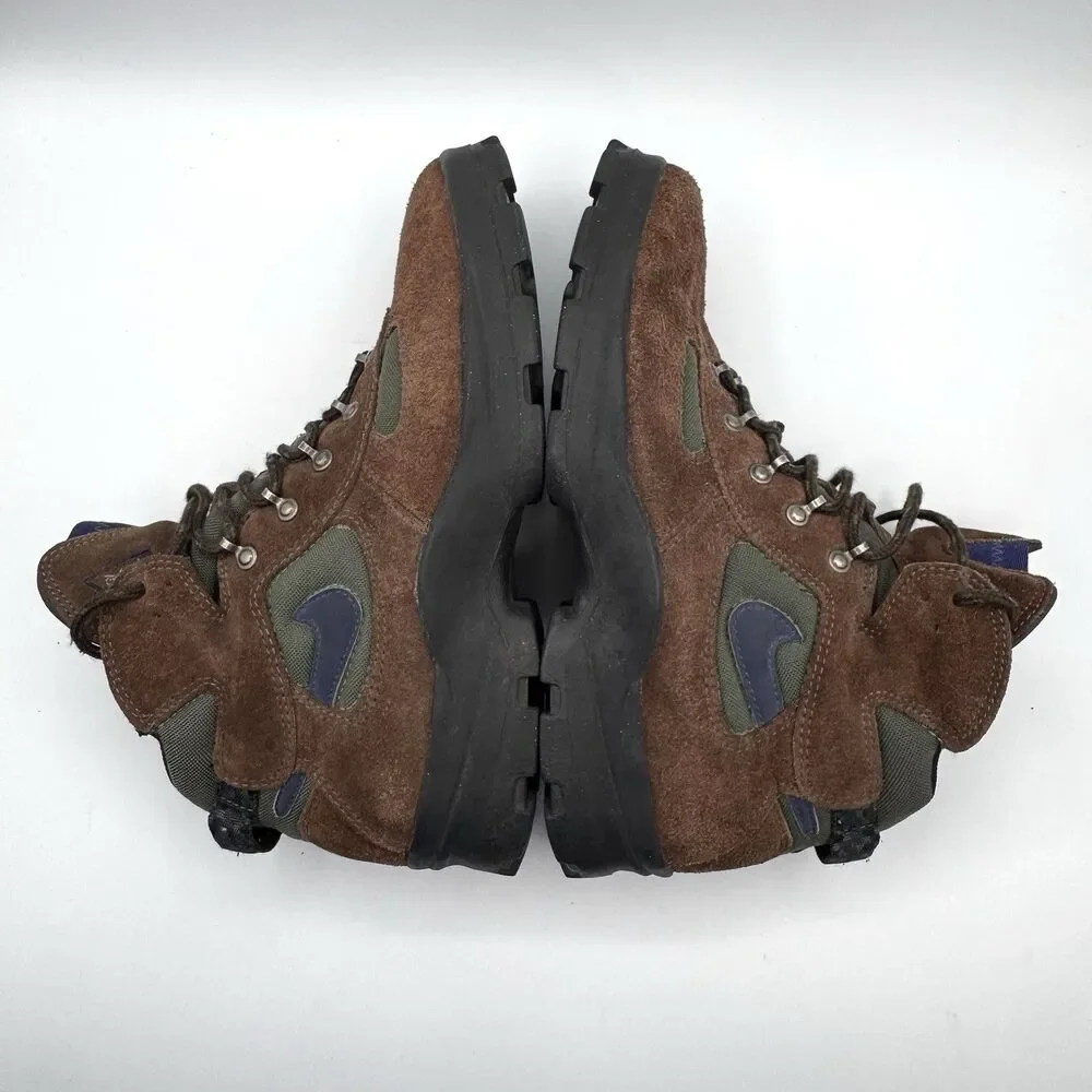 Nike ACG Air Makalu II Boots Mens 11 Vintage 1995 Brown Suede Hiking
